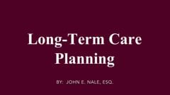 Long-Term Care Planning